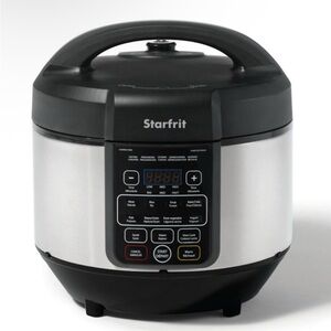 STARFRIT ELECTRIC RICE COOKER, 14-CUP CAPACITY, NON-STICK REMOVABLE CONTAINER